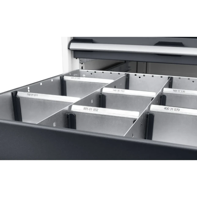 bott Cubio indelingsassortiment 9 compartimenten 650x750x150 mm