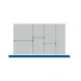 bott Cubio indelingsassortiment 800x525x75mm 7 compartementen