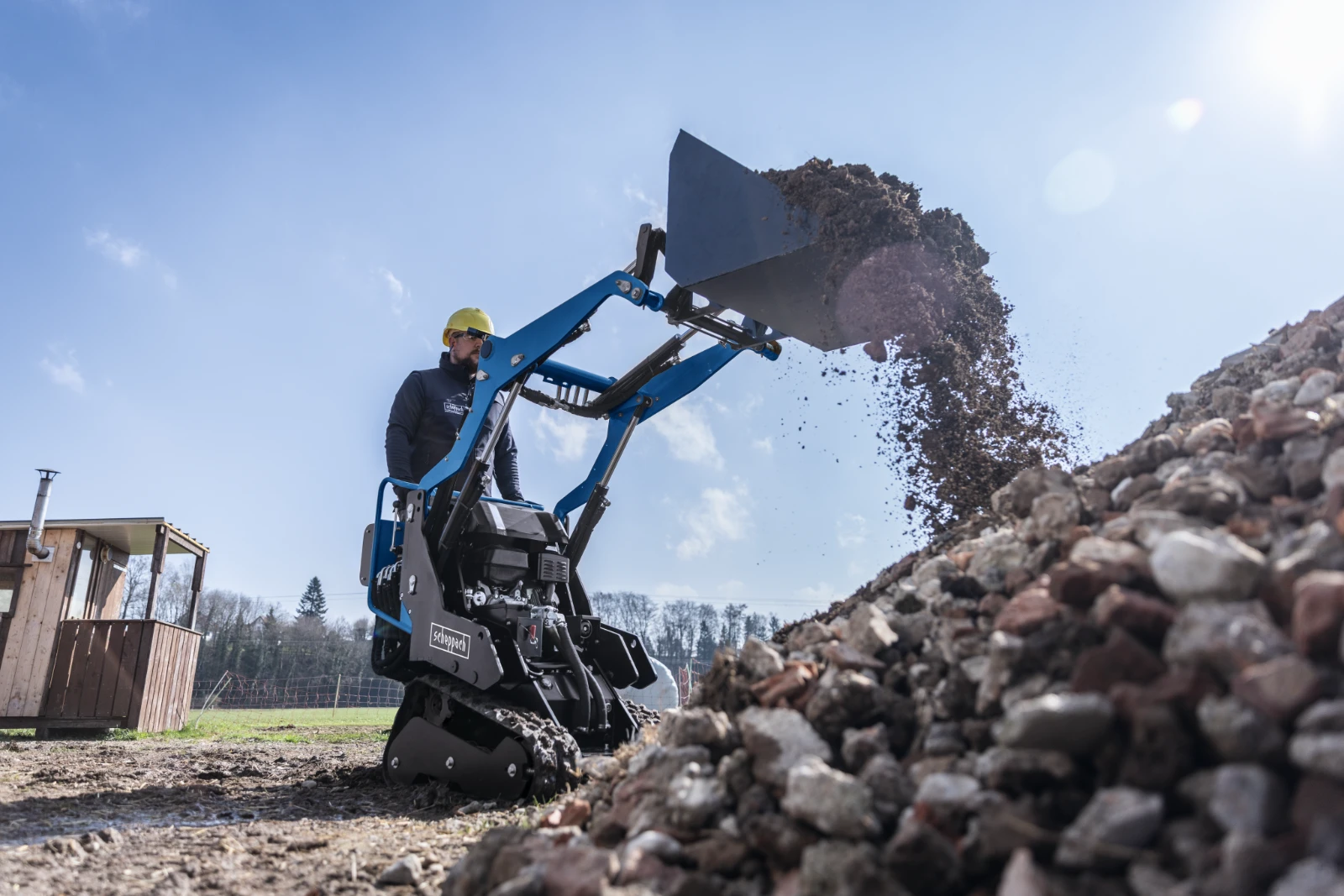 Scheppach Shovel voor Minilader MKL730