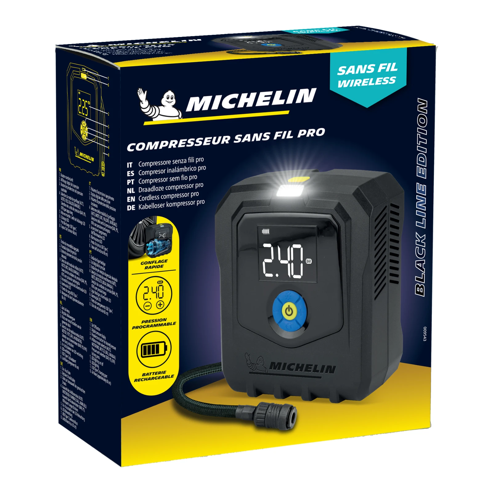 Michelin Compressor - Oplaadbaar - 25L/min
