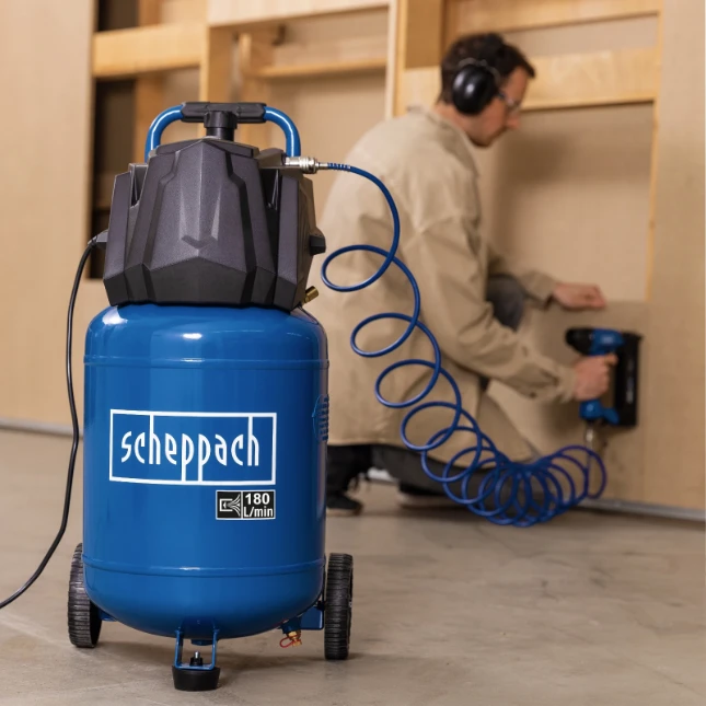 Scheppach HC35V Compressor 30L 1500W 10 Bar Olievrij