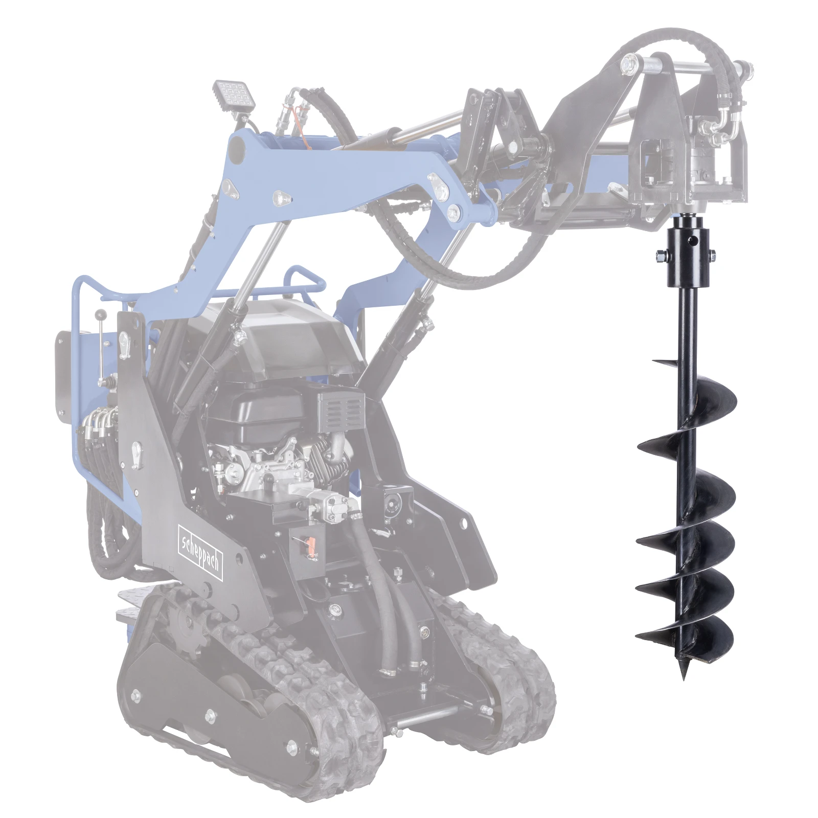 Scheppach Grondboor O200 mm voor Minilader MKL730