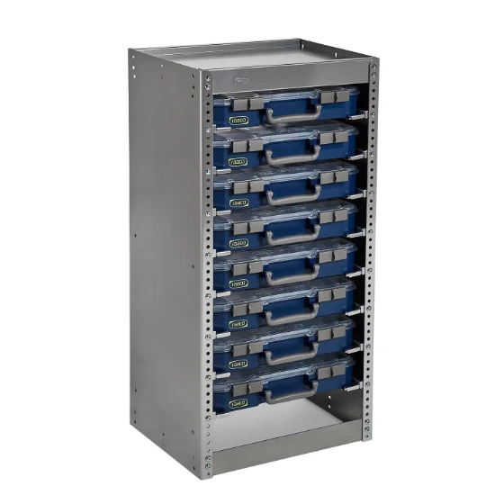Raaco CarryLite Opbergrek S298 met 8 koffers
