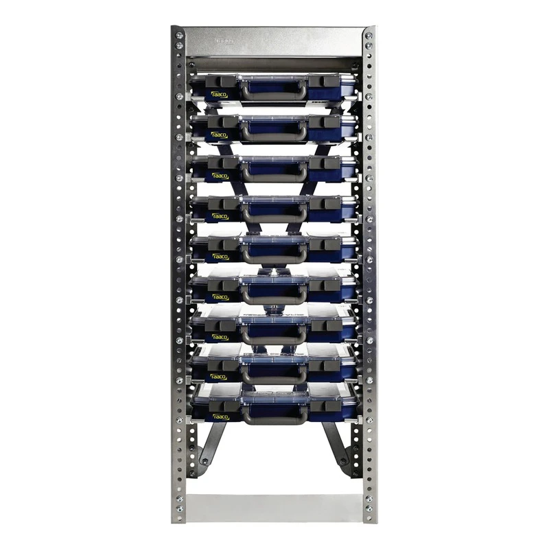 Raaco CarryLite Opbergrek S255 met 9 koffers