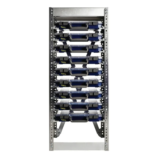 Raaco CarryLite Opbergrek S255 met 9 koffers