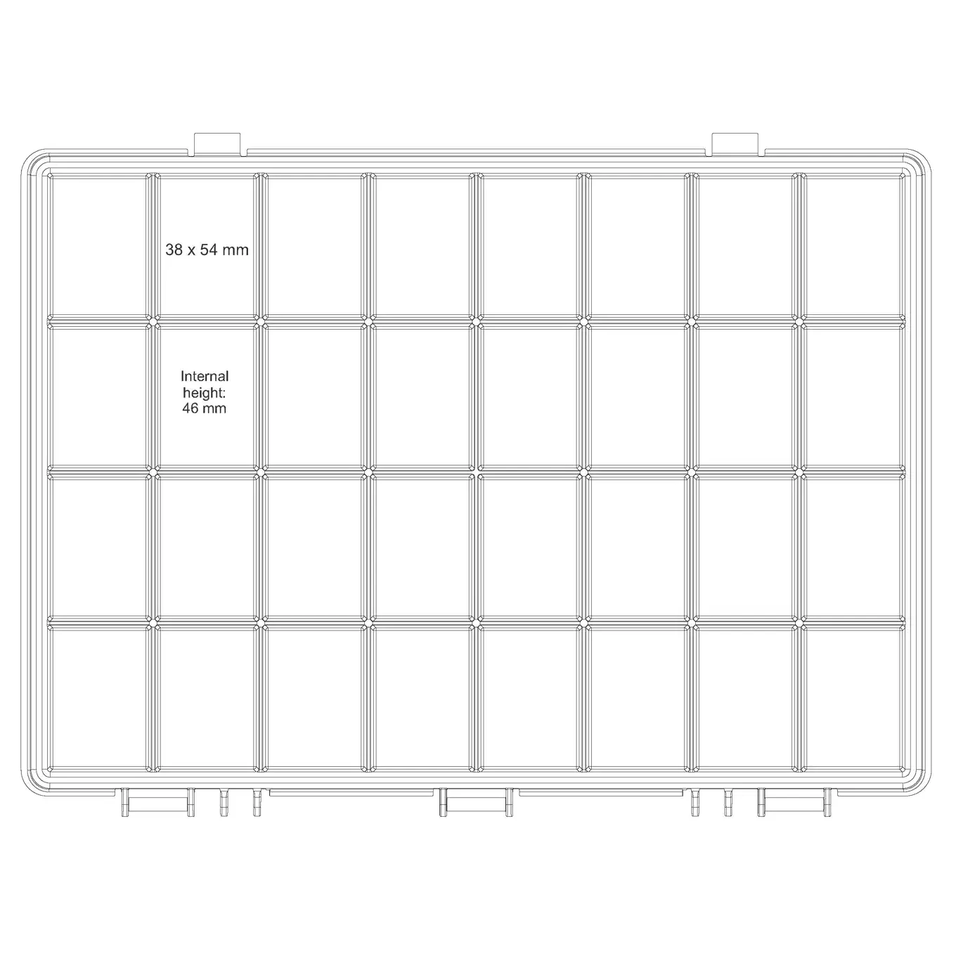 Raaco Assortimentsdoos Assorter - 32 vaste vakken