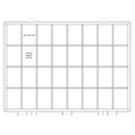 Raaco Assortimentsdoos Assorter - 32 vaste vakken