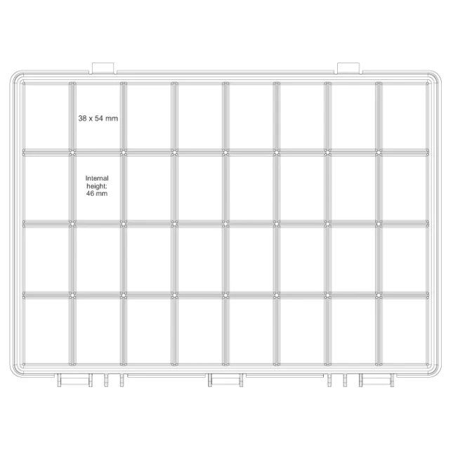 Raaco Assortimentsdoos Assorter - 32 vaste vakken