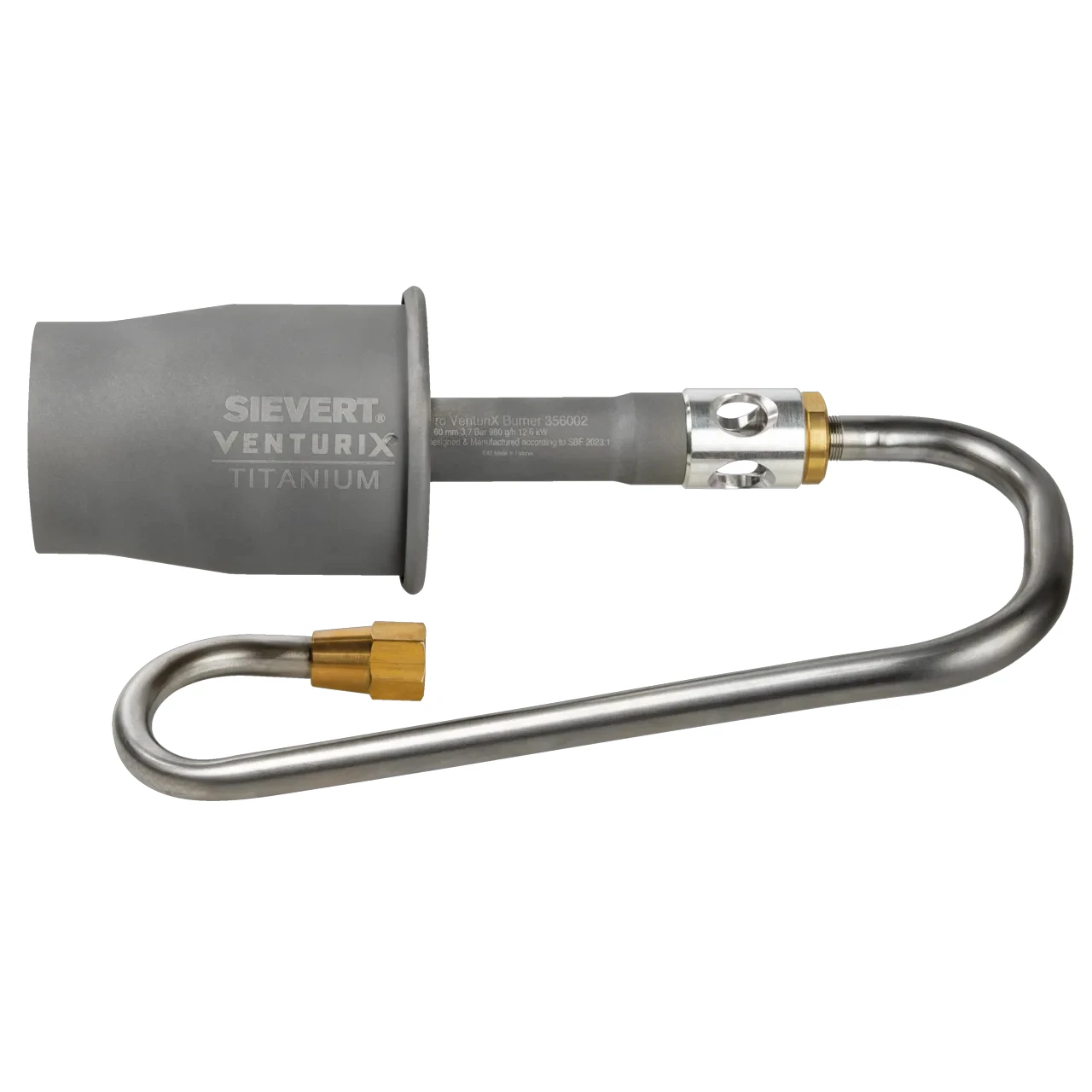 Sievert Branderkop Pro Venturix O60 mm - titanium