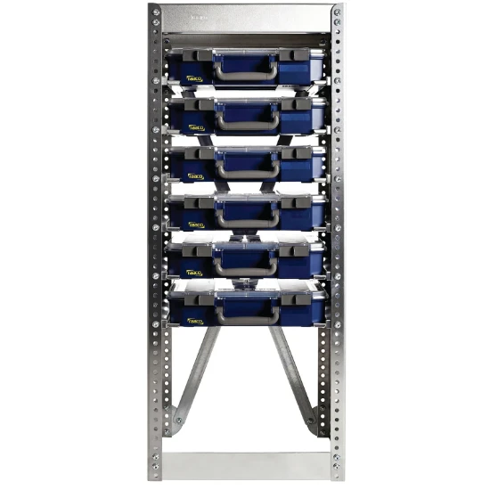 Raaco Rek Aluminium incl 6 CarryLites