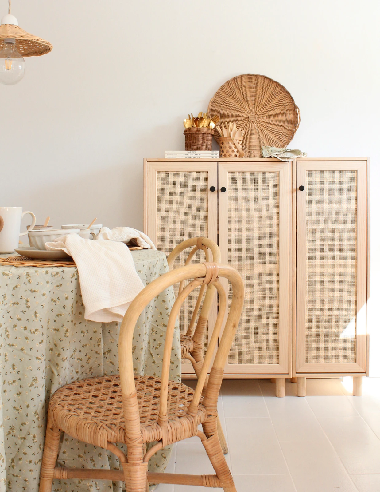 Astigarraga Kast rotan  verticaal - 1 deur