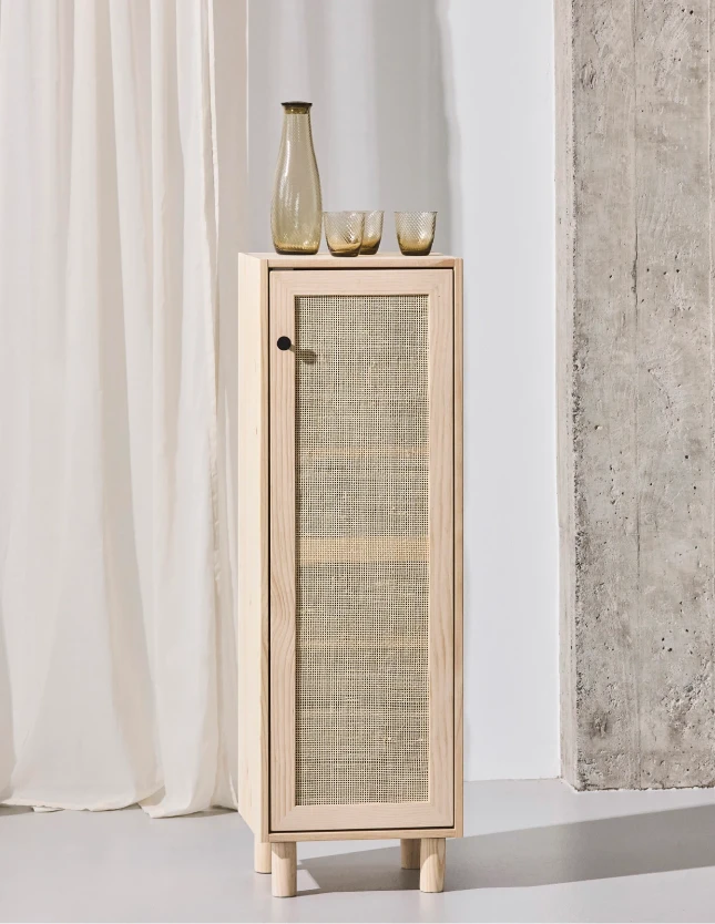 Astigarraga Kast rotan  verticaal - 1 deur
