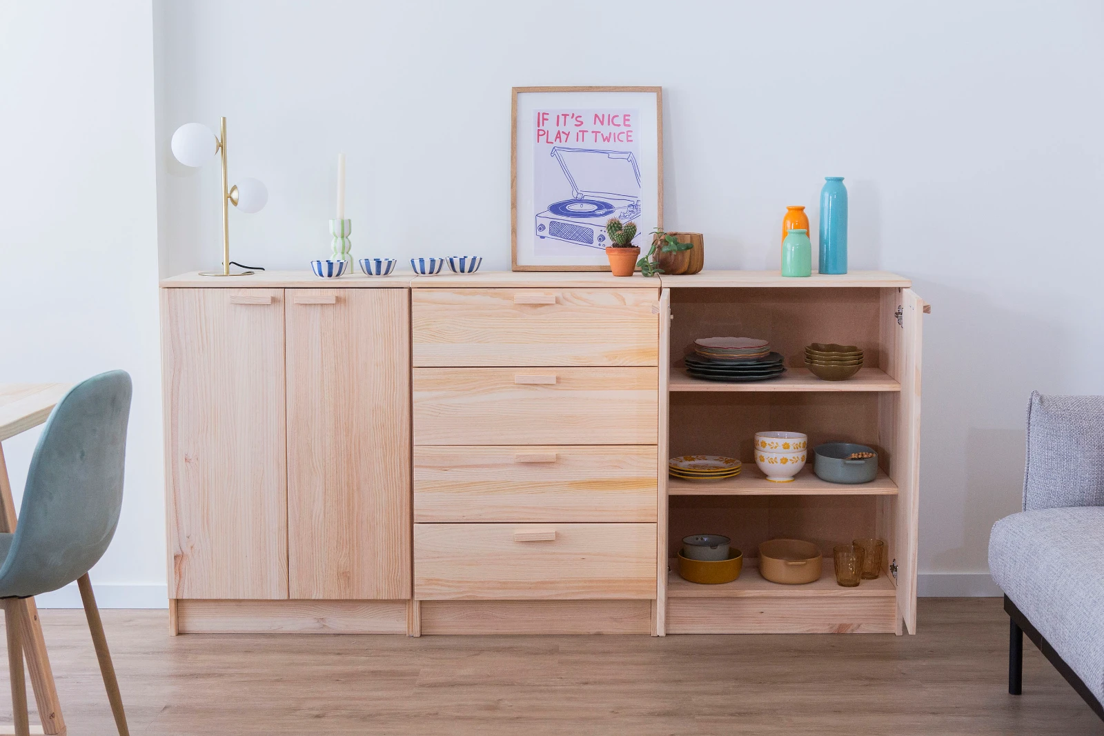 Astigarraga Dressoir met massieve deuren