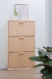 Astigarraga Schoenenrek van hout  en raffia