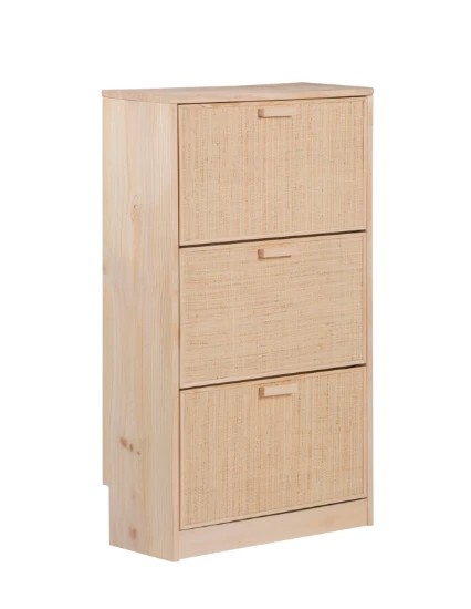 Astigarraga Schoenenrek van hout  en raffia