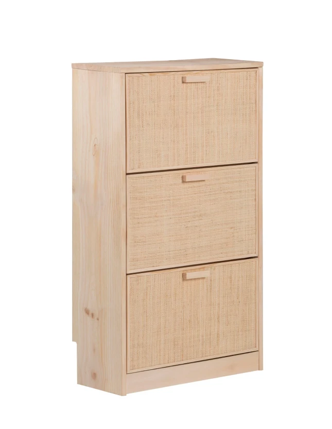 Astigarraga Schoenenrek van hout  en raffia