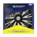 Michelin Wieldoppen 15 inch - zilv/zwa - 4 stuks
