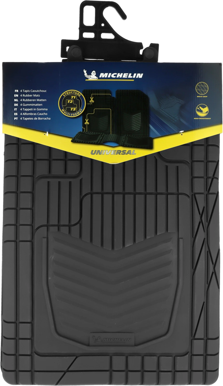 Michelin Wieldoppen 16 inch - zilv/zwa - 4 stuks