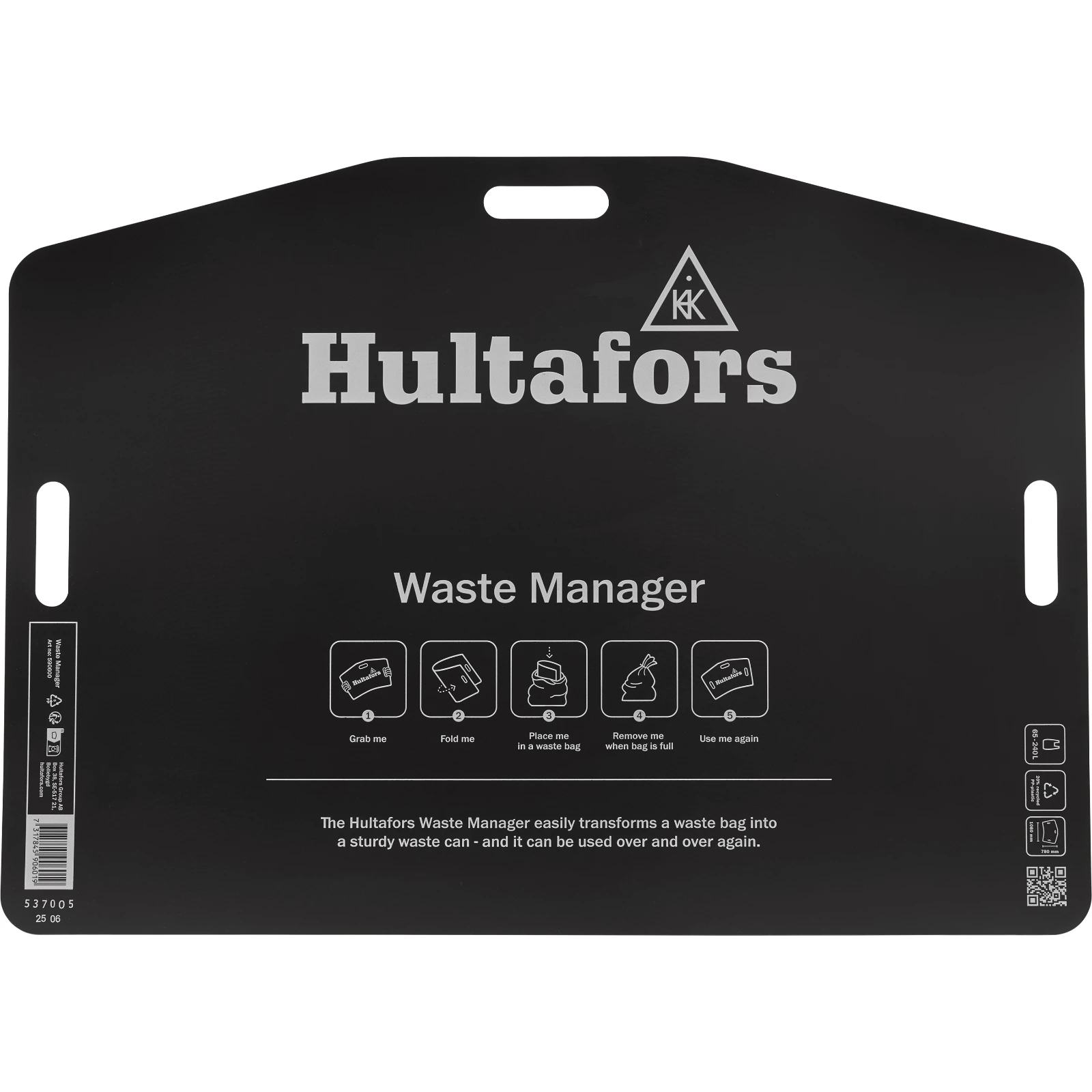 Hultafors Afvalzakhouder Waste Manager