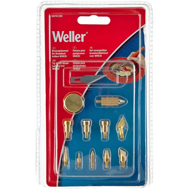 Weller Soldeerpuntenset WHK30 EU-UK-CH 12-delig