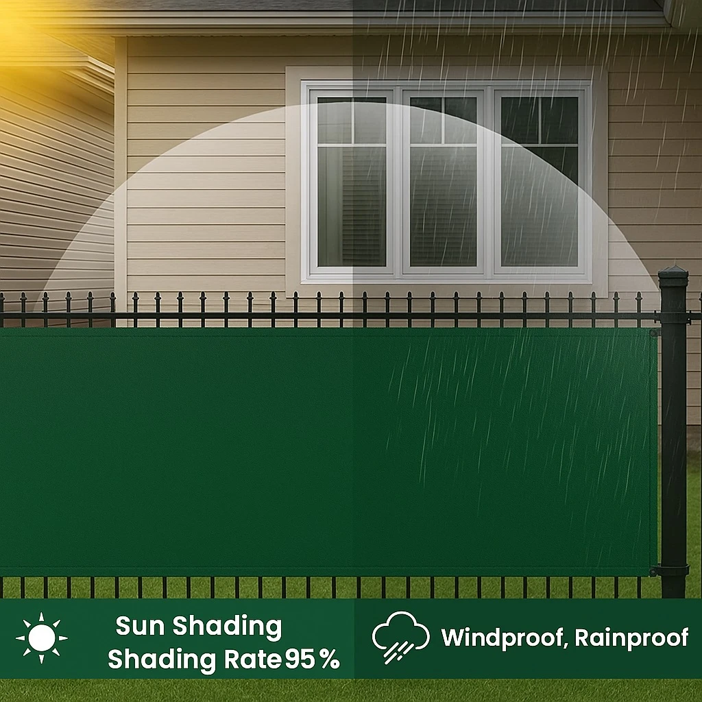 Practo Zichtdoek 95% 1,8m x 10m 190gr groen