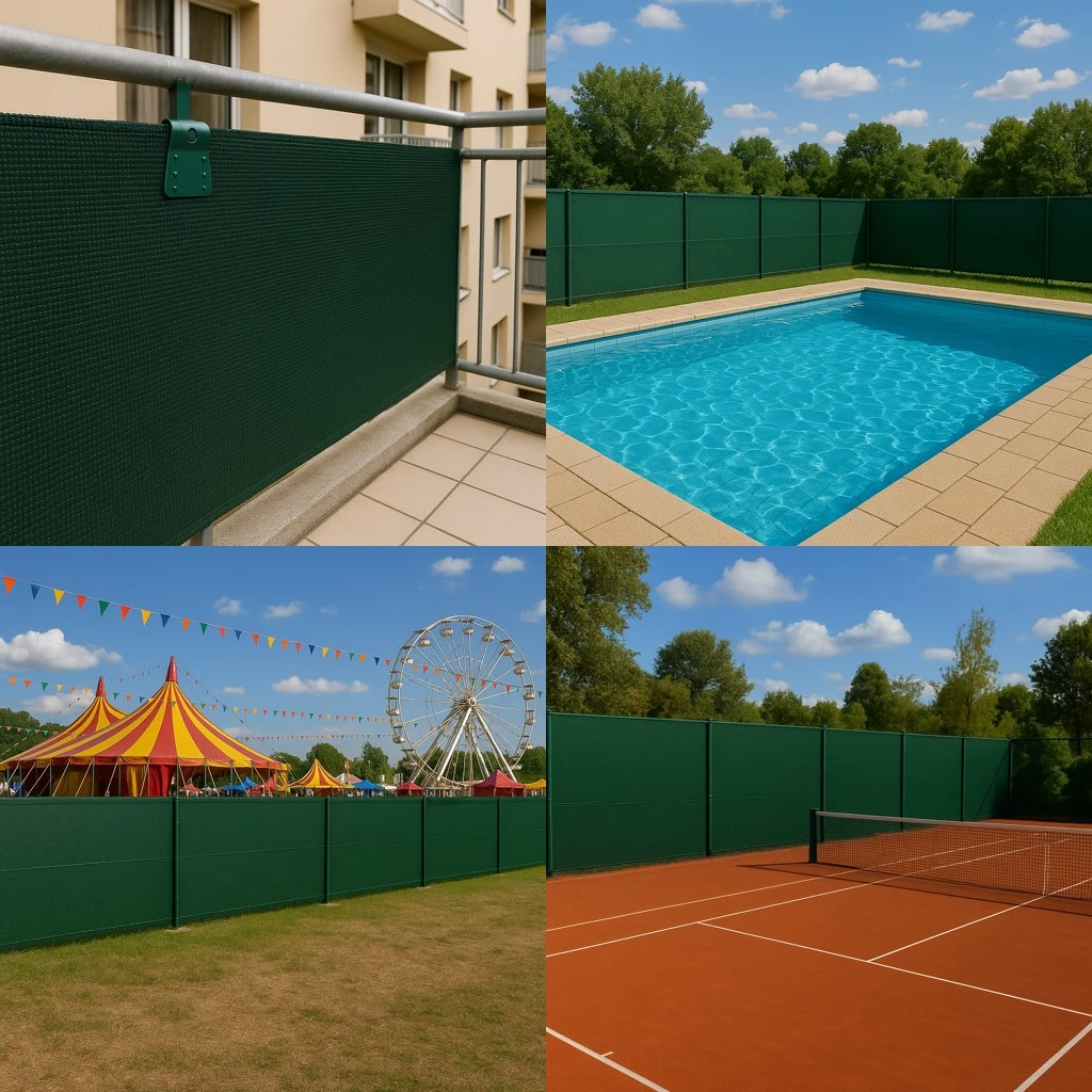 Practo Zichtdoek 95% 1,8m x 10m 190gr groen