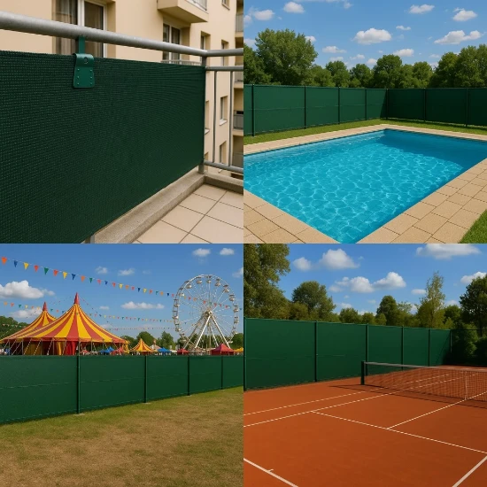 Practo Zichtdoek 95% 1,8m x 10m 190gr groen