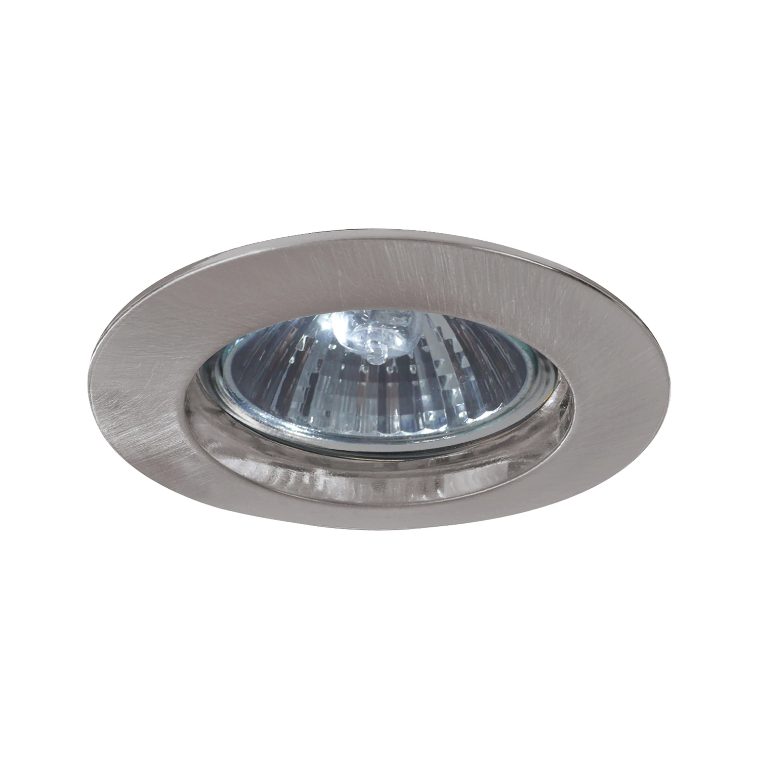 Paulmann LED-inbouwlamp Premium IP44 50W GU10 230V dimbaar staal O79mm - 1-spot