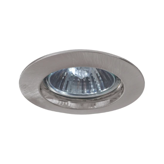 Paulmann LED-inbouwlamp Premium IP44 50W GU10 230V dimbaar staal O79mm - 1-spot