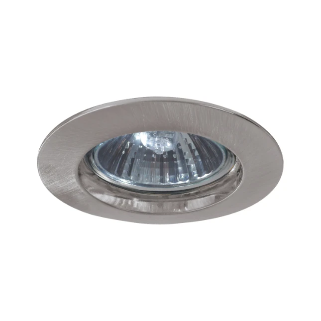 Paulmann LED-inbouwlamp Premium IP44 50W GU10 230V dimbaar staal O79mm - 1-spot