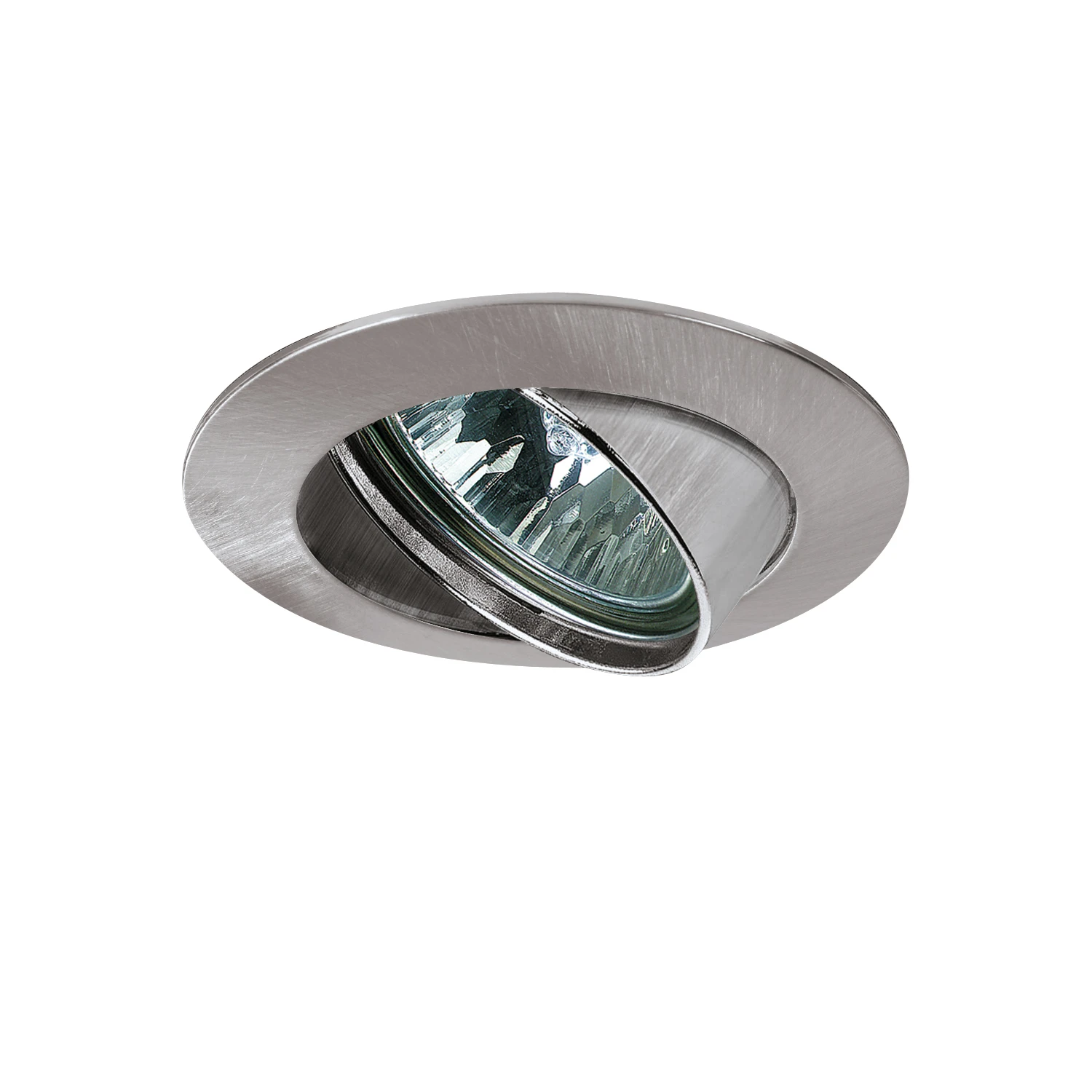 Paulmann Inbouwlamp Premium IP44 GX5,3 dimbaar staal O83mm - 1-spot