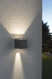 Paulmann Outdoor LED-wandlamp Cybo 80x80mm IP65 3,5W grijs