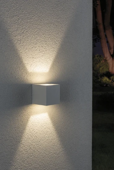 Paulmann Outdoor LED-wandlamp Cybo 80x80mm IP65 3,5W wit