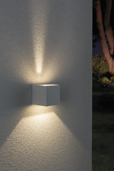 Paulmann Outdoor LED-wandlamp Cybo 80x80mm IP65 3,5W wit