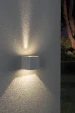 Paulmann Outdoor LED-wandlamp Cybo 80x80mm IP65 3,5W wit