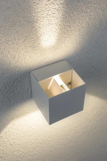 Paulmann Outdoor LED-wandlamp Cybo 80x80mm IP65 3,5W wit