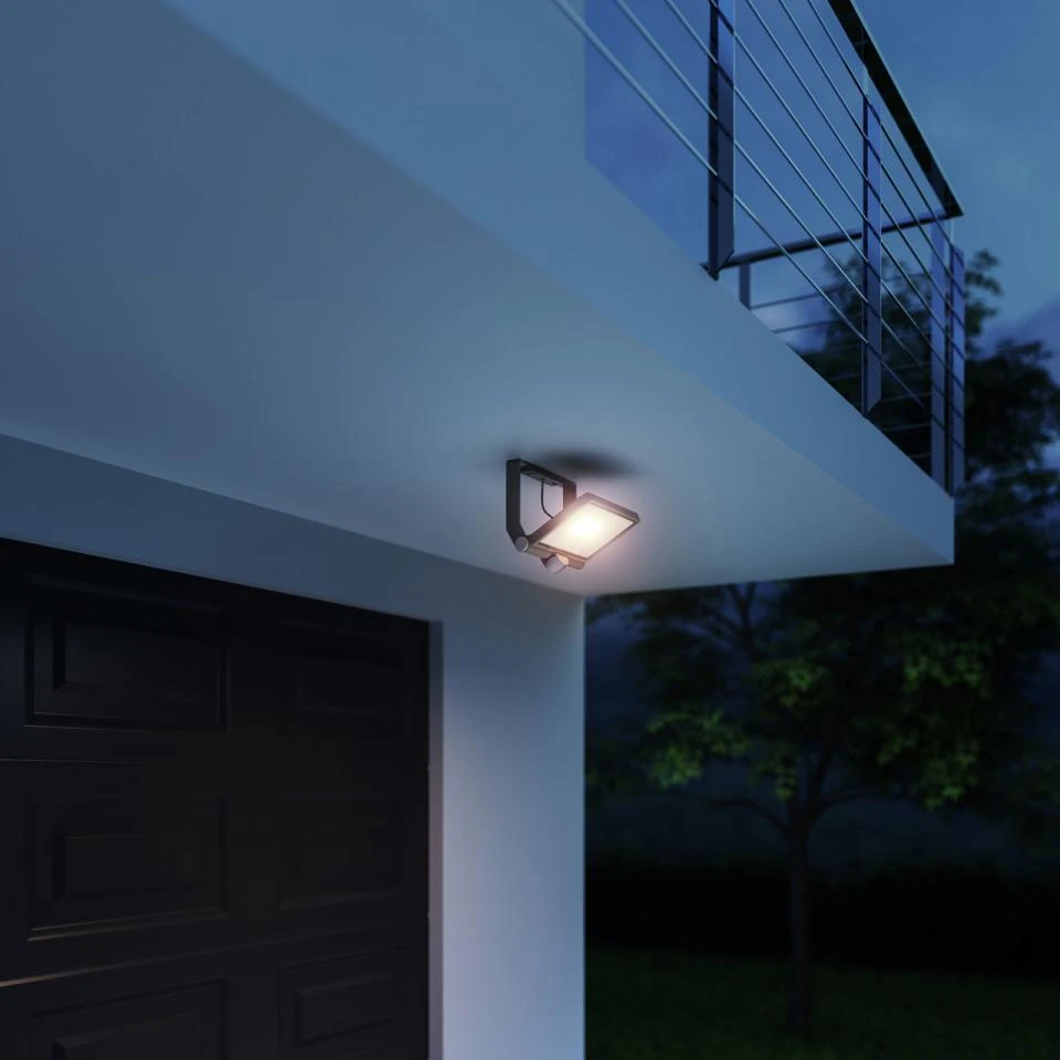 Steinel LED Buitenspot XLED ONE XL Sensor wit - met bewegingsmelder