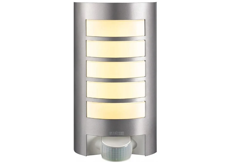 Steinel Sensor Buitenlamp L 12 S zilver - met bewegingsmelder
