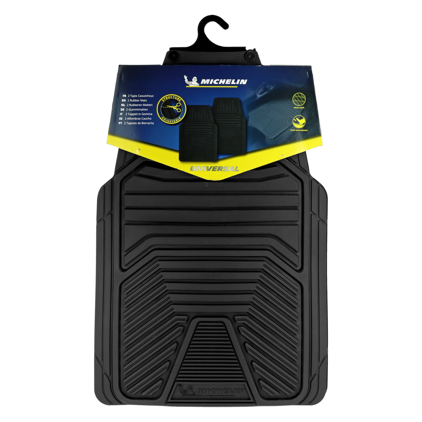 Michelin 2 Universele Automatten voor Voorstoelen - Rubber