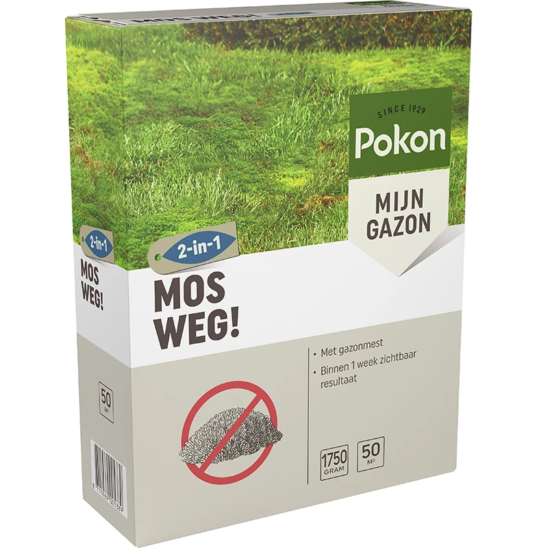 Pokon Mos Weg! 50 m² 1750 gram (2-in-1)