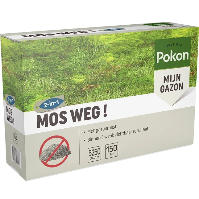 Pokon Mos Weg! 150 m² 5250 gram (2-in-1)