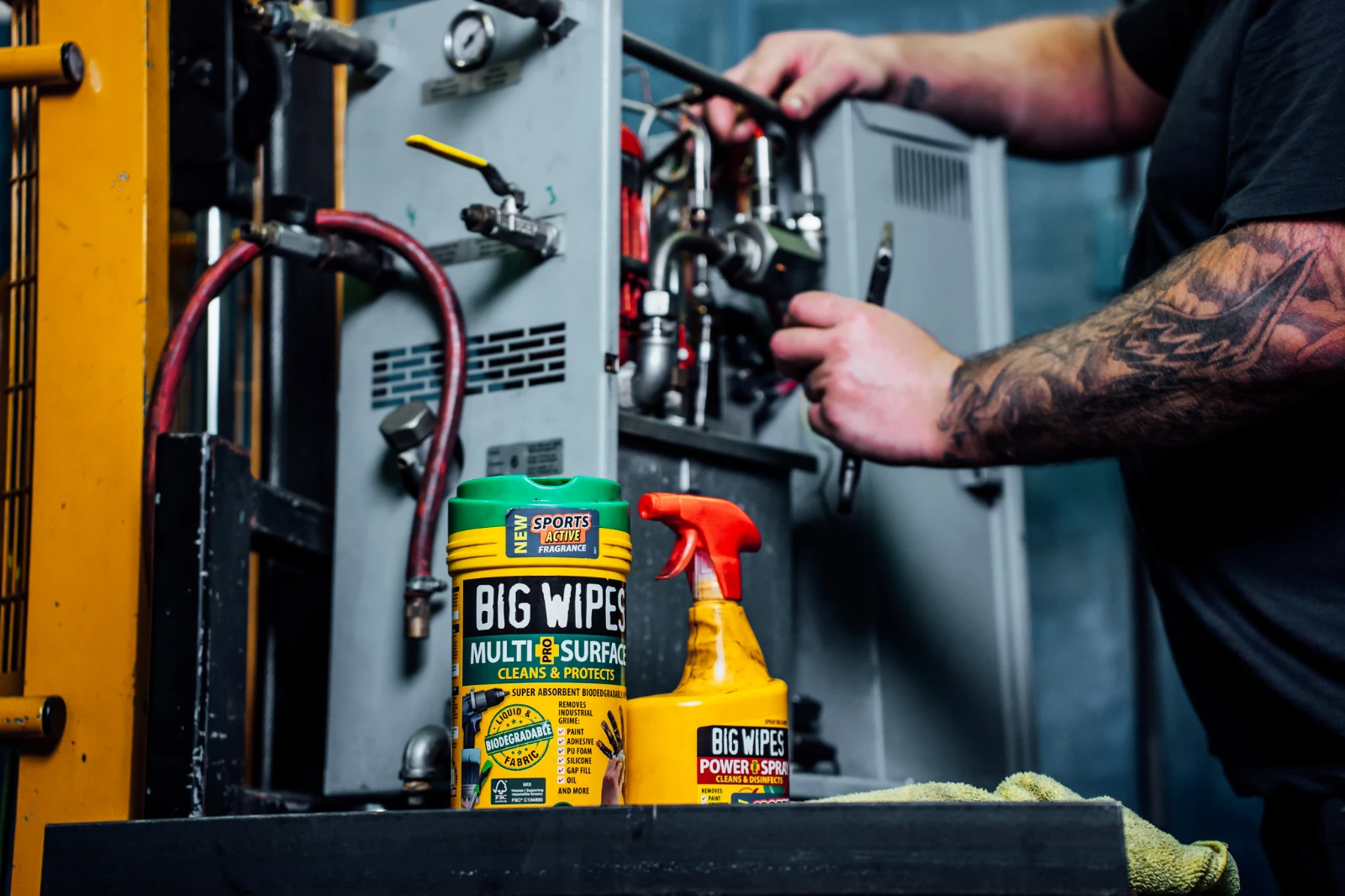 Big Wipes 1L Sprayfles
