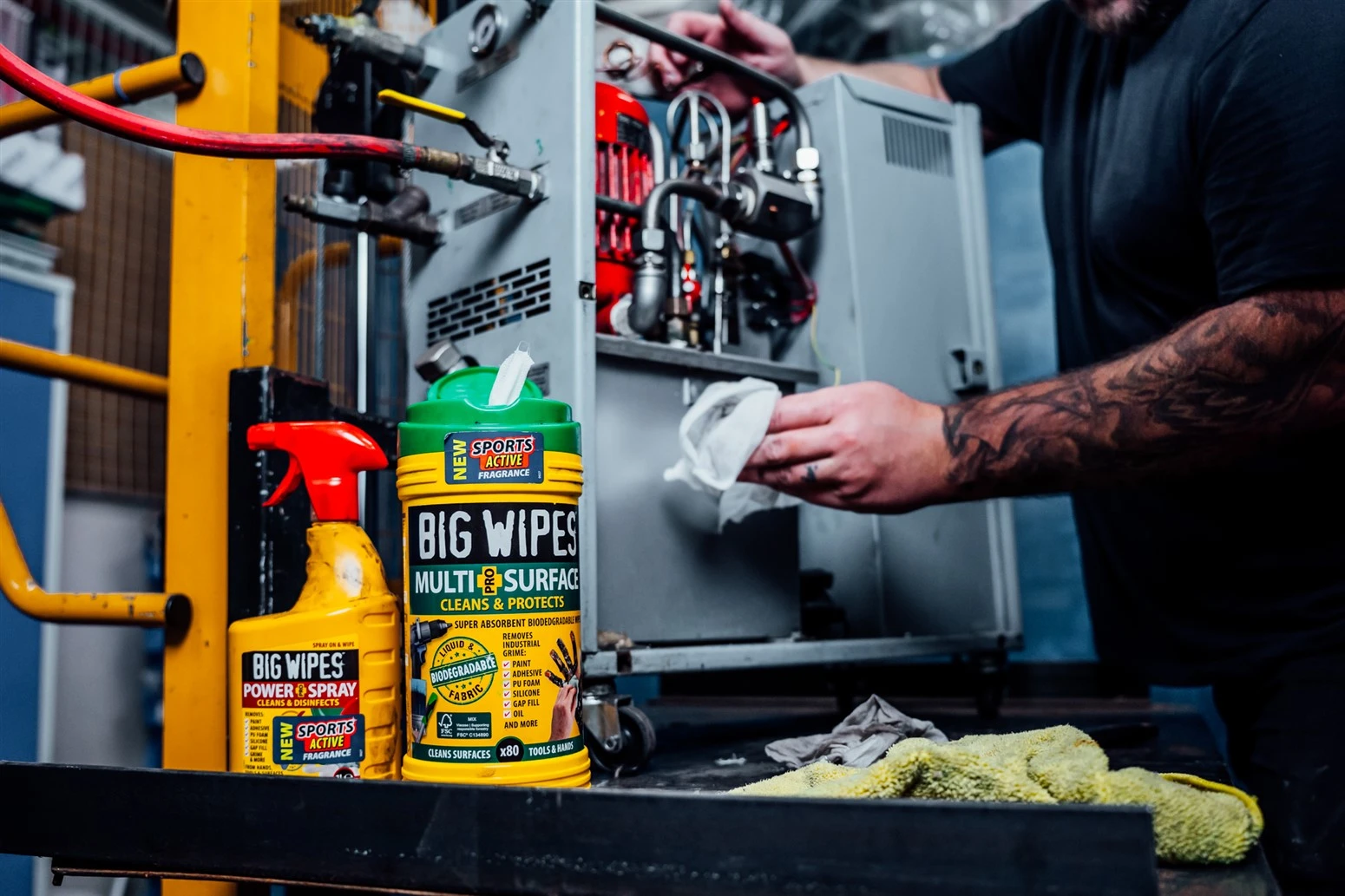 Big Wipes - Multi-Surface - Tube met 80 Multi-Surface-doekjes