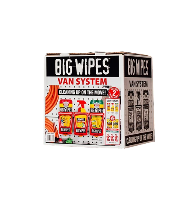 Big Wipes Van Systeem – Alles-in-één reinigingsoplossing