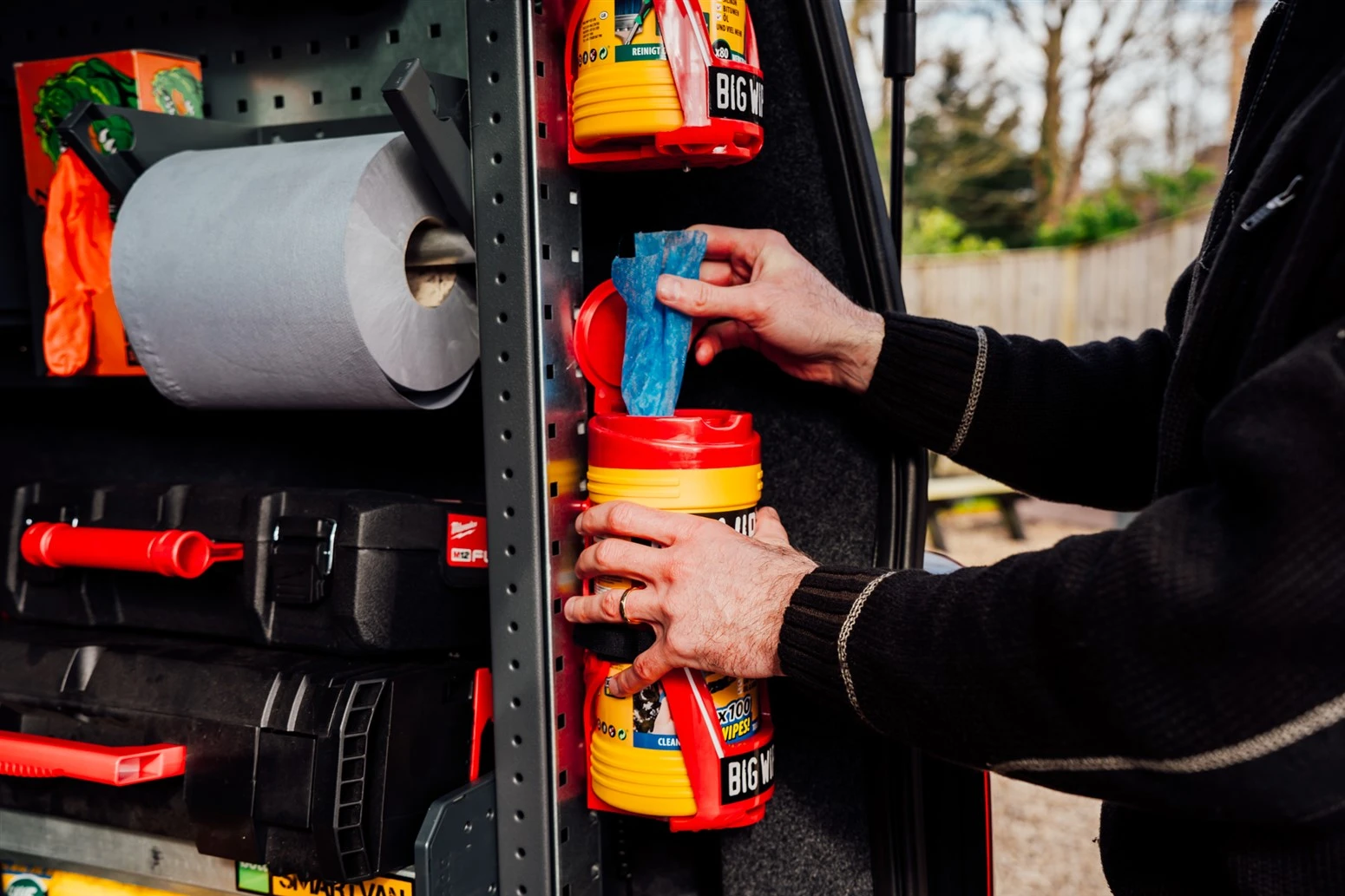 Big Wipes Van Systeem – Alles-in-één reinigingsoplossing