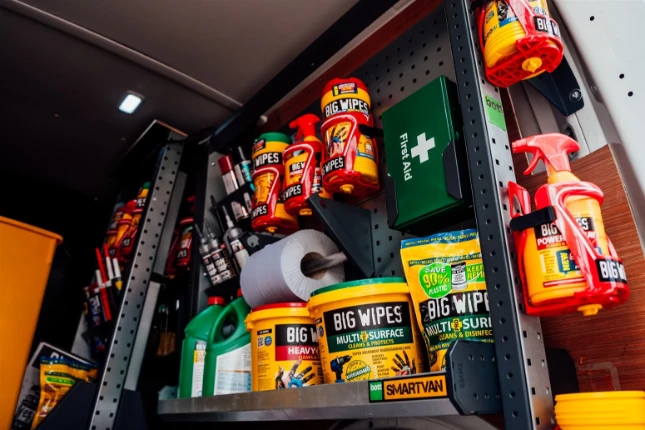 Big Wipes Van Systeem – Alles-in-één reinigingsoplossing