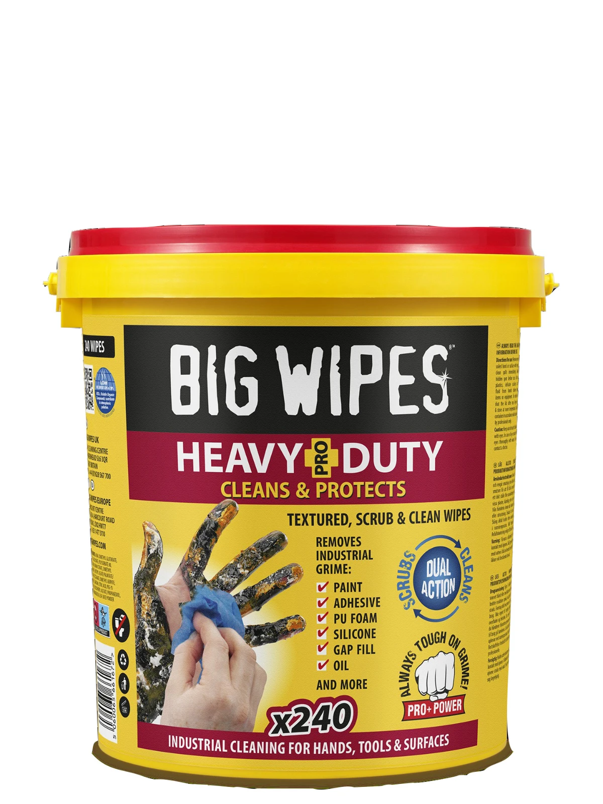 Big Wipes Emmer Heavy-Duty industriele doekjes
