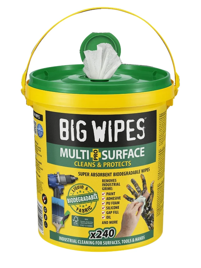 Big Wipes Emmer Multi-Surface Pro+ Bio 240 doekjes