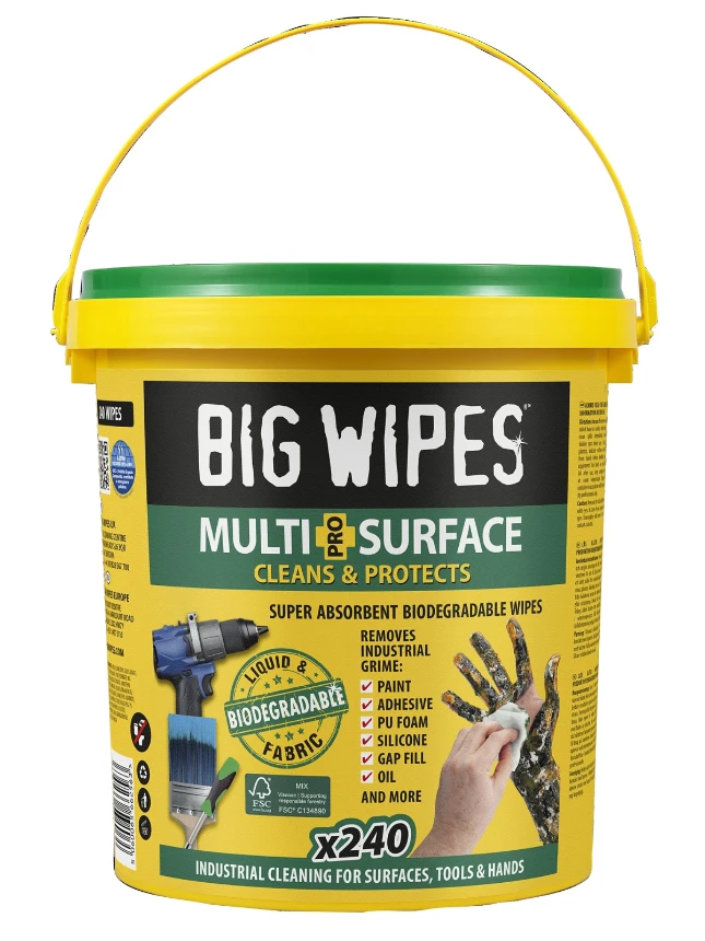 Big Wipes Emmer Multi-Surface Pro+ Bio 240 doekjes