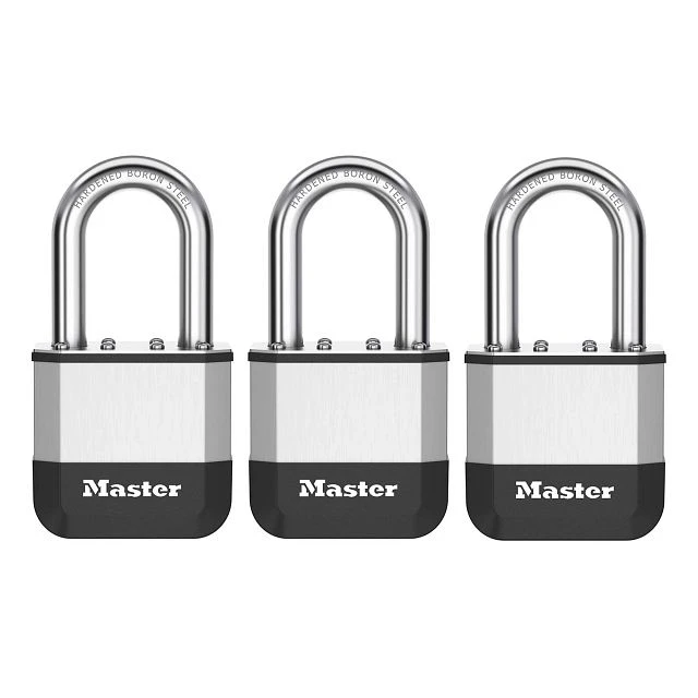 Masterlock Elite hangslot - 52mm - lange beugel - 3st